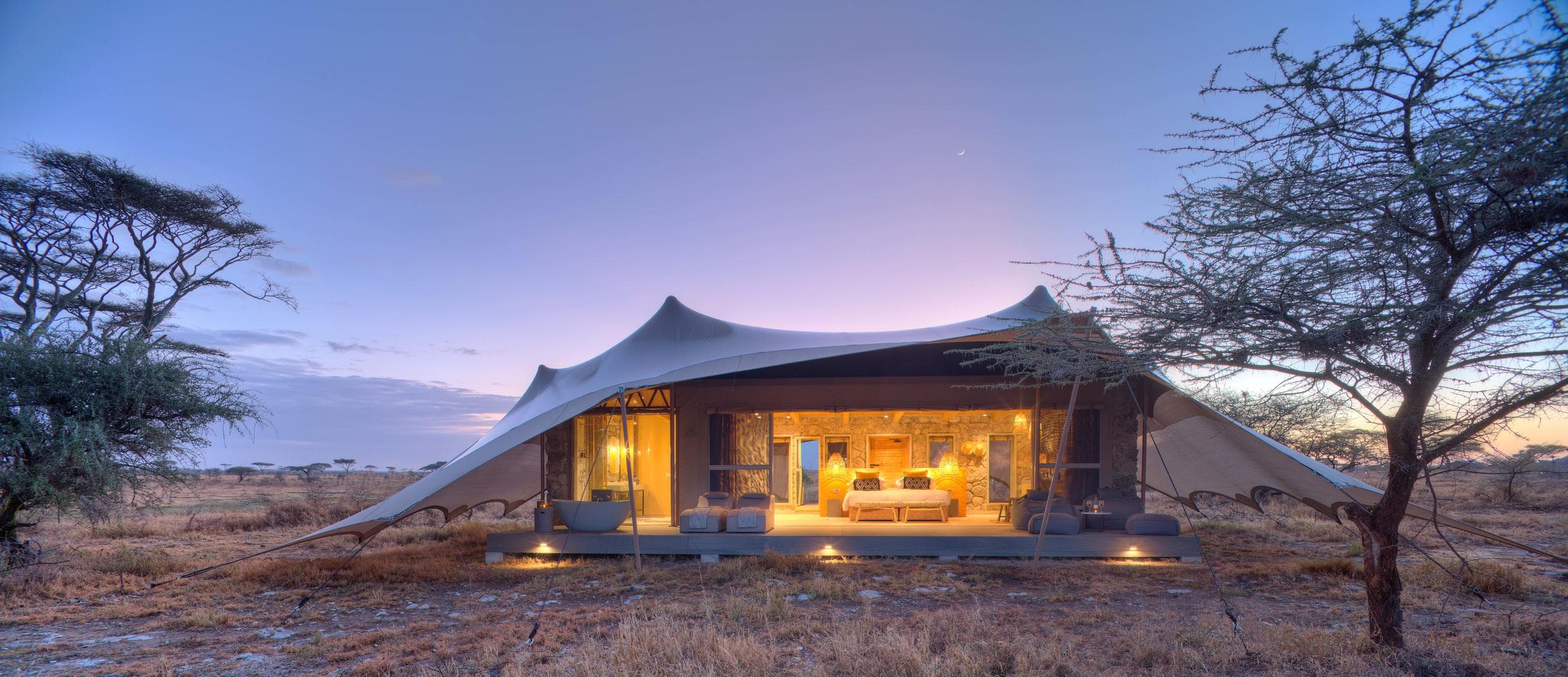 Namiri Plains Guest Tent