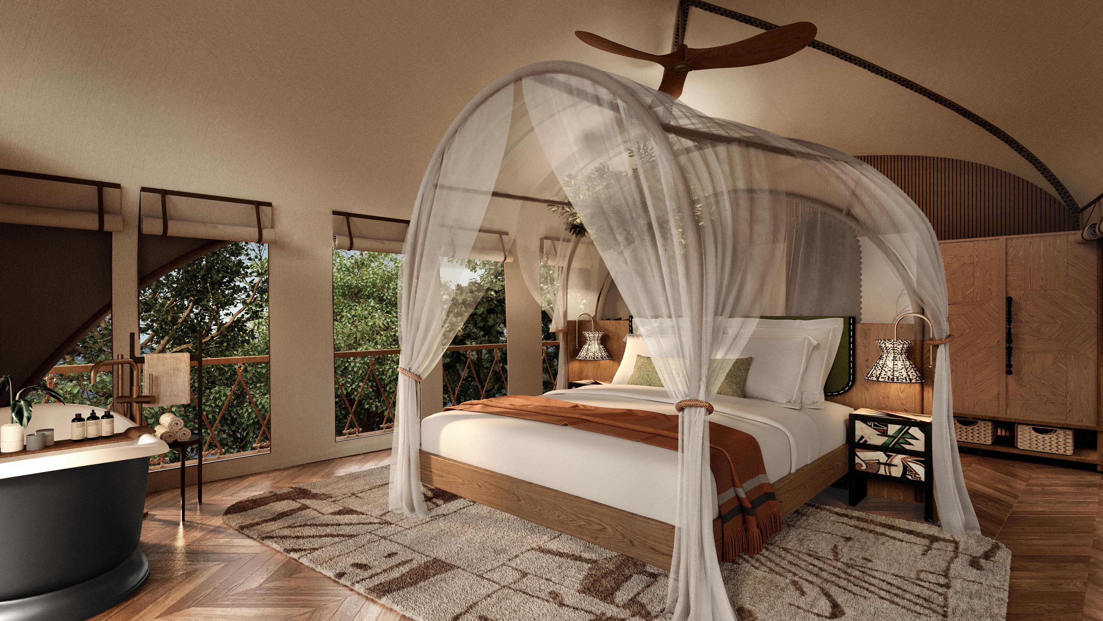 The Ritz Bedroom Interior