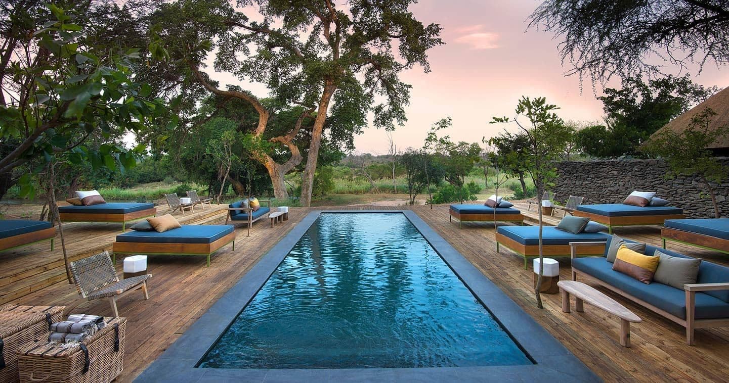 Lion Sands River Lodge pool