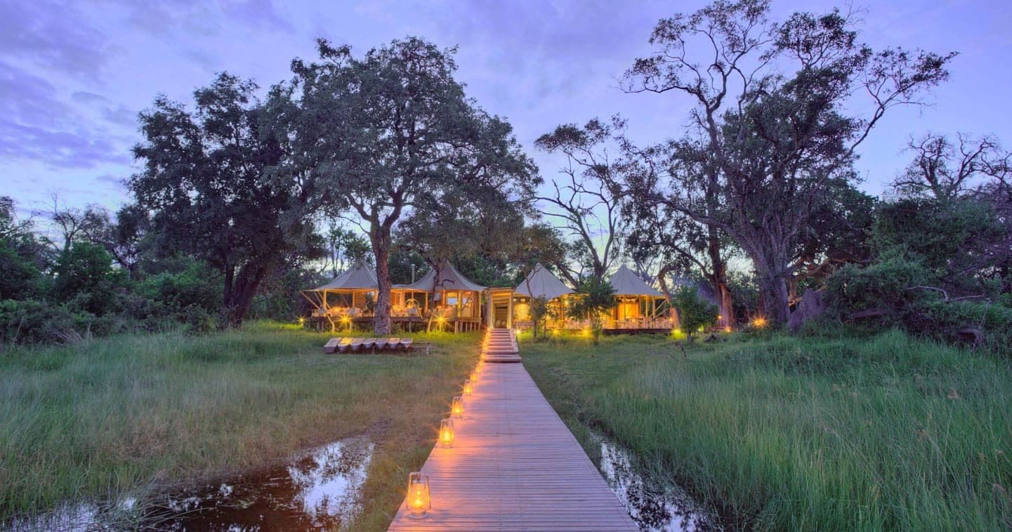 main deck xaranna okavango delta camp okavango delta
