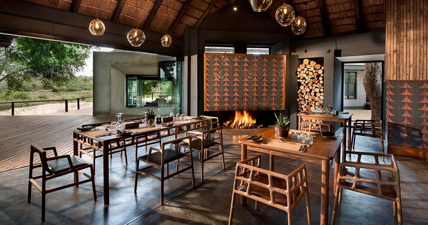 Lion Sands Ivory Lodge dining