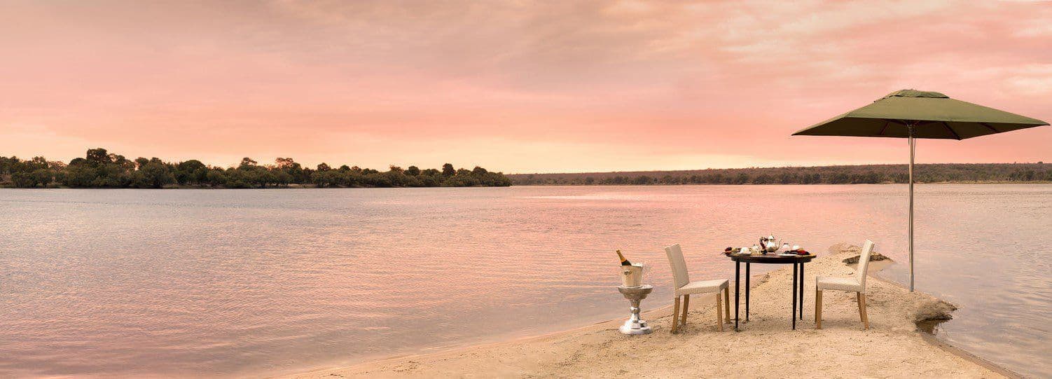 Royal Chundu Zambezi Island Lodge